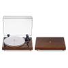 Fluance RT85N Reference High Fidelity Vinyl Turntable Record Player with Nagaoka MP-110 Cartridge and Anti-Vibration Wood Isolation Base - Natural Walnut view 1