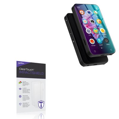 BoxWave Screen Protector Compatible with Luoran Mp3 Player (4 in) - ClearTouch ImpactShield (2-Pack), Impenetrable Screen Protector Flexible Film