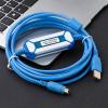 ETURBEV TSXPCX3030-C Adapter for Schenider Modicon Twido Series PLC Programming Cable USB Port view 1