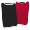 BoxWave Case Compatible with Geekland GK-LT59-WIN (6 in) - SlipSuit, Soft Slim Neoprene Pouch Protective Case Cover - Jet Black/Crimson Red (Reversible) view 2