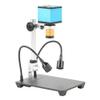 ZTBH Microscope Accessories Kit 50X Zoom Electronic Magnifier Long Focus Video Microscope HDMI USB Camera for Phone Jewelry Appraisal Repair Testing Check Microscope Slides (Color : 20MP HDMI VGA) view 1