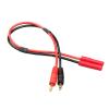 1pcs 4.0 MM Banana Plug to 4.0MM Sheath Plug Charging Cable (Color : 20cm) view 1