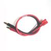 1pcs 4.0 MM Banana Plug to 4.0MM Sheath Plug Charging Cable (Color : 20cm) view 3