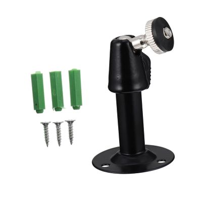 Homoyoyo 4pcs Security Camera Wall Mount Bracket Swivel and Tilt Construction for Indoor Outdoor Use Fit for Cameras