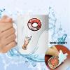 100PCS Mixed Cute Food Stickers for Kids,Vinyl Kawaii Boba Tea Sticker Pack Decals for Water Bottle Laptop Bicycle Skateboard Phone Decor Stickers for Teens,Girls view 2