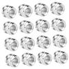 OFFSCH 20pcs Aluminum Alloy Mic Stand Adapter to Threaded Tripod Screw for Camera Mounts and Easy to Use for Photography Enthusiasts view 1