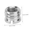 OFFSCH 20pcs Aluminum Alloy Mic Stand Adapter to Threaded Tripod Screw for Camera Mounts and Easy to Use for Photography Enthusiasts view 2