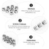 OFFSCH 20pcs Aluminum Alloy Mic Stand Adapter to Threaded Tripod Screw for Camera Mounts and Easy to Use for Photography Enthusiasts view 4