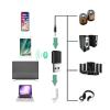 USB Bluetooth 5.0 Transmitter Receiver, 4-in-1 Mini Wireless Audio Adapter, 3.5mm Bluetooth AUX Adapter for TV PC Headphones Speakers Car/Home Stereo System view 4