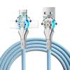 YACSEJAO Dual 180 Rotating USB Type C Cable 6.6FT 65W USB A to USB C Nylon Braided Fast Charging & Data Transfer Cable for USB C, Type C Laptop/Tablet/Phone view 1