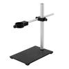 ZTBH Microscope Accessories Kit Full Metal Lab Industrial Video Microscope Adjustable Stand Focusing Bracket 40mm/50mm Ring Holder for HDMI VGA Video Camera Microscope Slides (Color : 40mm.) view 1