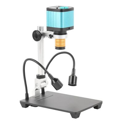 Microscope Accessories Kit 50X Zoom Electronic Magnifier Long Focus Video Microscope HDMI USB Camera For Phone Jewelry Appraisal Repair Testing Check Microscope Slides ( Color : 48MP 2K 4K HDMI USB )