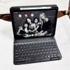AnMengXinLing Vertical Keyboard Case for iPad 11th Generation 11-inch (A16), iPad 10th Gen, 360 Rotatable Magnetic Detachable Keyboard Cover with Pencil Holder, 360 Rotate-Black view 3