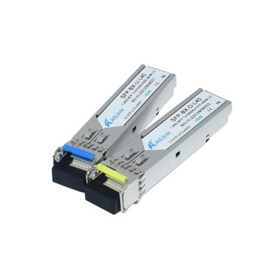 1G 1000BASE-BX 1.25G 1310nm/1550nm 40km LC/SC WDM SFP(10pairs LC Connector)