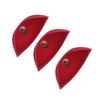 Homoyoyo 3pcs Pu Leather Headphone Cable Winder for Cable Storage Wire Management view 1