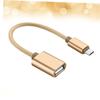 Homoyoyo USB OTG Cable Adapter Micro USB to OTG Cable for Mobile Phone Data Transfer Compatible Smartphones Tablets view 2