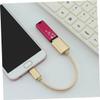 Homoyoyo USB OTG Cable Adapter Micro USB to OTG Cable for Mobile Phone Data Transfer Compatible Smartphones Tablets view 3