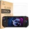Mr.Shield Screen Protector compatible with ASUS ROG Ally X/ROG Xbox Ally/MSI Claw A1M [Tempered Glass] [2-PACK] [Japan Glass with 9H Hardness] view 1