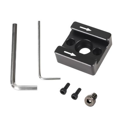 DirectNine Basics 1set Cold Shoe Mount Adapter for Cold Shoe Bracket Non- Pads for Monitors and Lighting Accessories