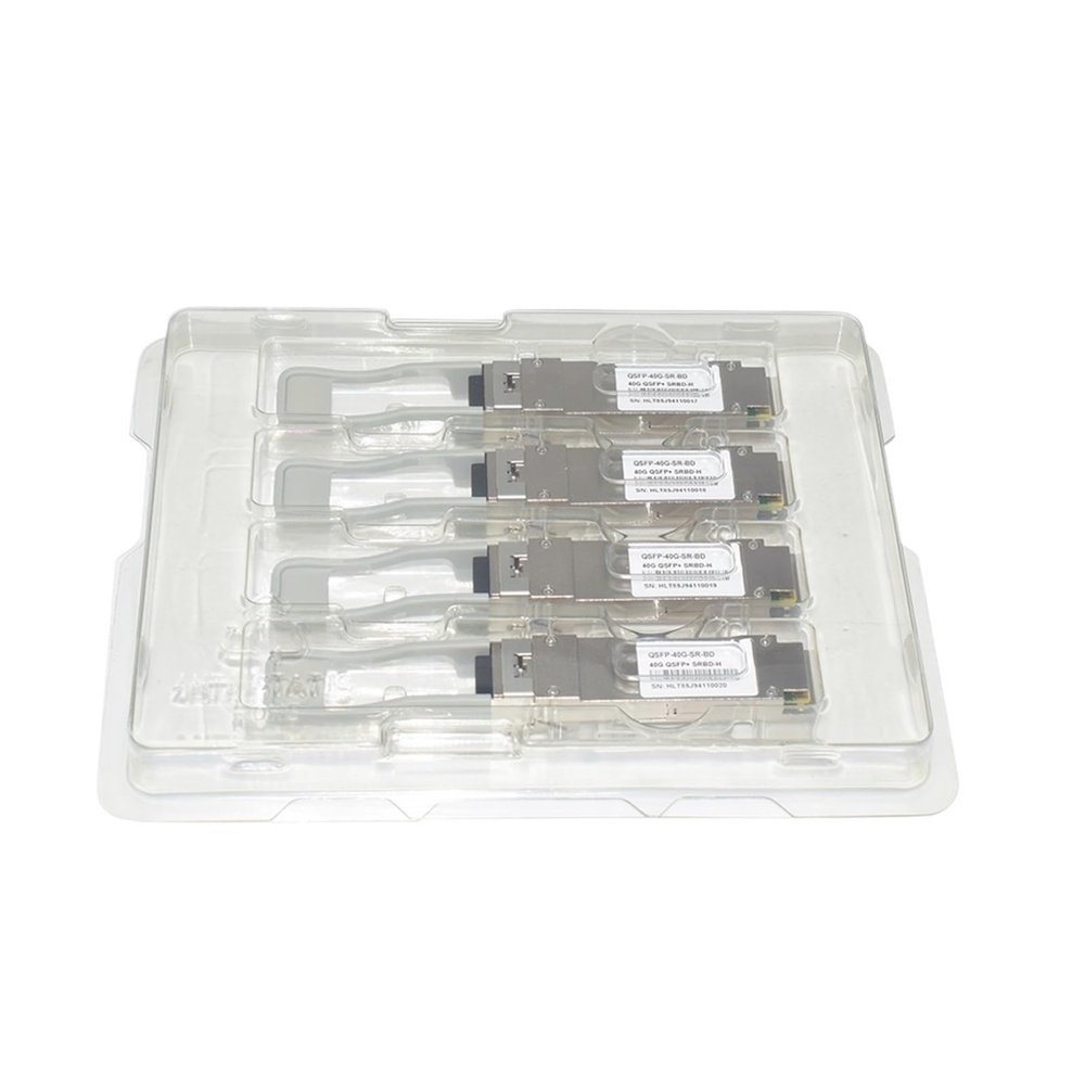 40GBASE QSFP+ 850nm 100m 40G SRBD MMF LC Connector(2PC)