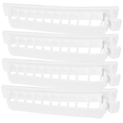 Homoyoyo 4pcs Cable Management Clips Adhesive Cord Keepers for Cables Easy to Install Wire Organizer for Desk and Home Tidy up Charging Wires and Data White