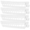 Homoyoyo 4pcs Cable Management Clips Adhesive Cord Keepers for Cables Easy to Install Wire Organizer for Desk and Home Tidy up Charging Wires and Data White view 1