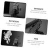 Mobestech Aluminium Alloy Bike Phone Holder Rotatable Motorcycle Cellphone Bracket for Handlebar and Shockproof Design Compatible and view 4