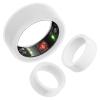 Silicone Cover Compatible with Oura Ring Protector, Elastic Case for Oura Ring Gen 3 Working Out - Protector for Working Out 3PCS (Transparent White*3, M for 11/12/13) view 1