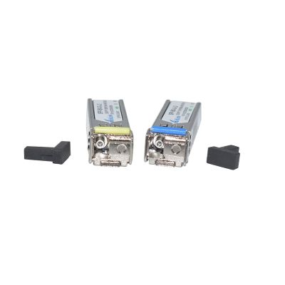Single Core 1000BASE-BX WDM Mini GBIC 1.25G 3km/20km 1310nm/1550nm SFP(1pair 3km LC)