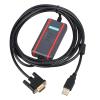ETURBEV USB-MPI Magnetic Isolation Cable Industrial Grade for S7-200/300/400PLC 6ES7972-0CB20-0XA0 Support OP/TP Touch Panel HMI(Black) view 1