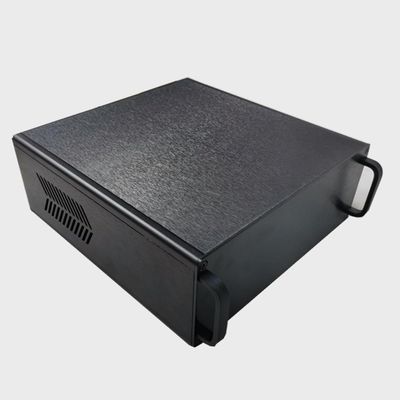 LD-Teemm 210 Aluminum Chassis, Industrial Chassis, Aluminum, DIY Computer Chassis, with Sandblasted Oxidized Surface, Silver-White, Size: 80 * 220 * 260mm.