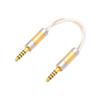 Zeatop Hendar 6N Liquid Nitrogen Pure Silver Palladium + Copper Silver Alloy Upgrade Headphone Cable OFC Oxygen Free Copper 4.4mm 5Male to 4.4mm Male 5Pole Balanced Audio Plug Record Conversion Wire view 1