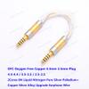 Zeatop Hendar 6N Liquid Nitrogen Pure Silver Palladium + Copper Silver Alloy Upgrade Headphone Cable OFC Oxygen Free Copper 4.4mm 5Male to 4.4mm Male 5Pole Balanced Audio Plug Record Conversion Wire view 3