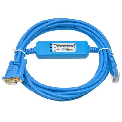 1747-PIC Programming Cable for AB SLC Series PLC R232 Data Download Line DH-458 Gold Plated Interface