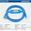 1747-PIC Programming Cable for AB SLC Series PLC R232 Data Download Line DH-458 Gold Plated Interface view 3