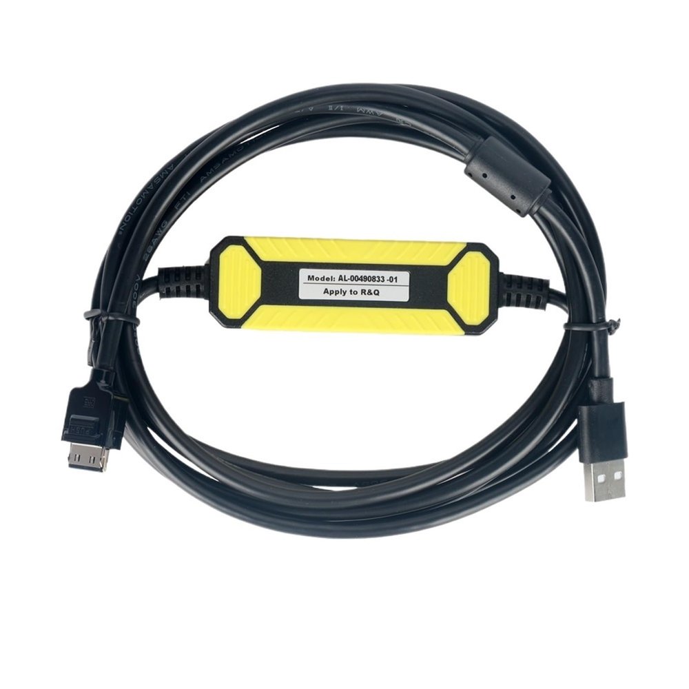 ETURBEV AL-00490833-01 for R/Q Series Servo Debugging Cable USB Port PLC Programming Download Line
