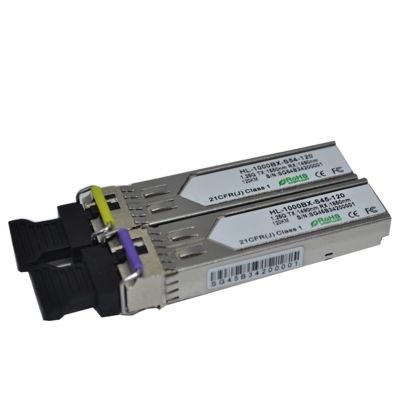 QBDJHWBT 1000BASE-BX WDM Transceiver Single Fiber 1.25G 1490nm/1550nm 120km/140km/160km SFP LC(140km)