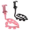 COLLBATH 2pcs Multifunctional Mobile Phone Bracket Phone Holder for Desk Creative Stand Rack for Home Office and Dorm Mixed Color Design view 1