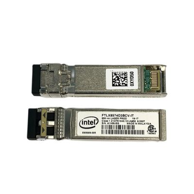 PRPYVPEY FTLX8574D3BCV-IT 10GB FC SFP+ 850nm DELL 0XYD50 XYD50 Optic Fiber Module