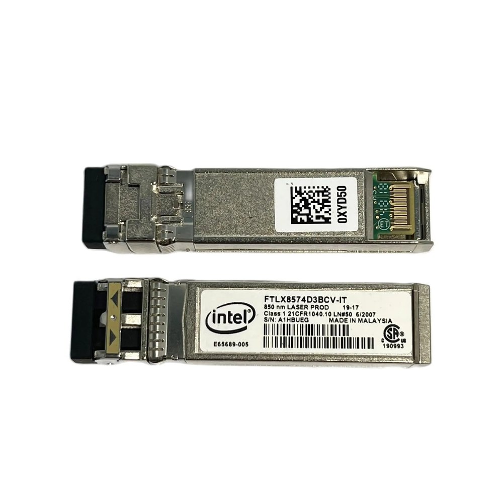 PRPYVPEY FTLX8574D3BCV-IT 10GB FC SFP+ 850nm DELL 0XYD50 XYD50 Optic Fiber Module