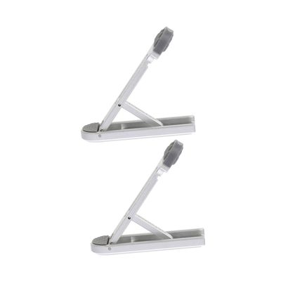 DOITOOL 2pcs Tabletop Phone Stands Phone Support Holder for Car Desktop Mobile Stand