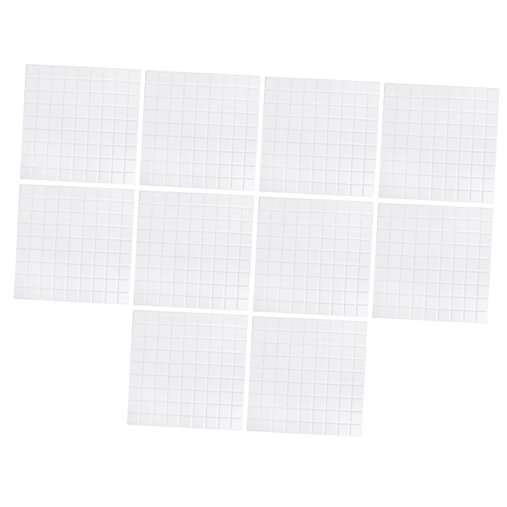 DECHOUS Waterproof Kitchen Peel and Stick Tile Stickers 10 Pack Easy to Clean Self-Adhesive Wall
