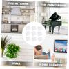 DECHOUS Waterproof Kitchen Peel and Stick Tile Stickers 10 Pack Easy to Clean Self-Adhesive Wall view 4