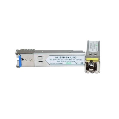 SC Connector 1.25G Gigalight 1310nm/1550nm SFP 1.25G 3KM LC Optical Transceiver(1 Pair 3km SC)