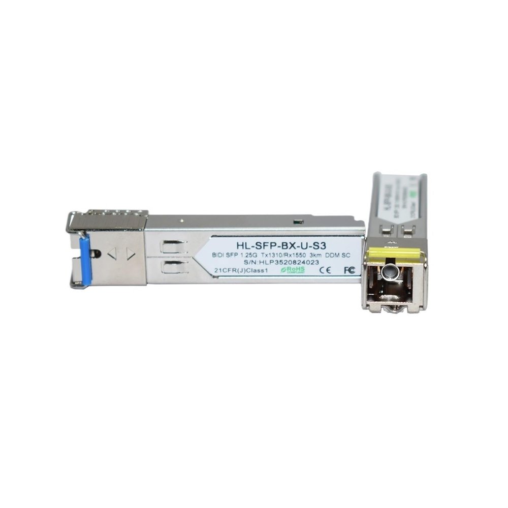SC Connector 1.25G Gigalight 1310nm/1550nm SFP 1.25G 3KM LC Optical Transceiver(1 Pair 3km SC)