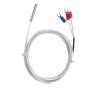 ETURBEV WZP-pt100 PT100 Temperature Sensor Probe Platinum Thermistor Precision Probe Anti Corrosion and Waterproof High Temperature(A Level 2m,0.3 Accuracy) view 1
