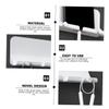 DOITOOL 4pcs Practical Cell Phone Charging Rack Adhesive Wall Bracket for Tablets No Drilling view 3