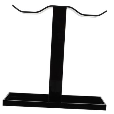 Angoily Acrylic Headphone Holder Stand Minimalist Earphone Hanger Bracket for Desk Organization Supports Various Headset Weights for Gaming and Home Office Use
