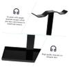 Angoily Acrylic Headphone Holder Stand Minimalist Earphone Hanger Bracket for Desk Organization Supports Various Headset Weights for Gaming and Home Office Use view 2