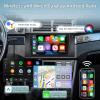2+64G Car Radio for BMW X5 E39 E53 1998-2006 - Wireless Carplay & Android Auto - 9 Inch Android 13 Stereo with WiFi/EQ/GPS + AHD Rear View Camera view 3